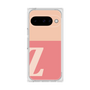 プレミアムスクエアケース［ オリジナル - initial two tone - Z pink ］