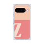 プレミアムスクエアケース［ オリジナル - initial two tone - Z pink ］