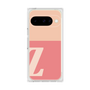 プレミアムスクエアケース［ オリジナル - initial two tone - Z pink ］