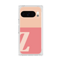 プレミアムスクエアケース［ オリジナル - initial two tone - Z pink ］
