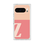 プレミアムスクエアケース［ オリジナル - initial two tone - Z pink ］