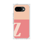 プレミアムスクエアケース［ オリジナル - initial two tone - Z pink ］
