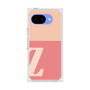 プレミアムスクエアケース［ オリジナル - initial two tone - Z pink ］
