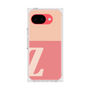 プレミアムスクエアケース［ オリジナル - initial two tone - Z pink ］