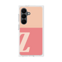 プレミアムスクエアケース［ オリジナル - initial two tone - Z pink ］