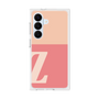 プレミアムスクエアケース［ オリジナル - initial two tone - Z pink ］