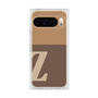 プレミアムスクエアケース［ オリジナル - initial two tone - Z brown ］