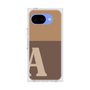 プレミアムスクエアケース［ オリジナル - initial two tone - A brown ］