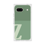 プレミアムスクエアケース［ オリジナル - initial two tone - Z green ］