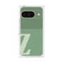 プレミアムスクエアケース［ オリジナル - initial two tone - Z green ］