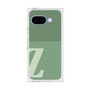プレミアムスクエアケース［ オリジナル - initial two tone - Z green ］
