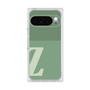 プレミアムスクエアケース［ オリジナル - initial two tone - Z green ］