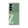 プレミアムスクエアケース［ オリジナル - initial two tone - Z green ］