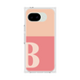 プレミアムスクエアケース［ オリジナル - initial two tone - B pink ］