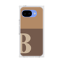 プレミアムスクエアケース［ オリジナル - initial two tone - B brown ］