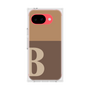 プレミアムスクエアケース［ オリジナル - initial two tone - B brown ］