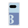 プレミアムスクエアケース［ オリジナル - initial two tone - B blue ］
