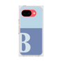 プレミアムスクエアケース［ オリジナル - initial two tone - B blue ］