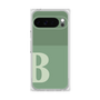 プレミアムスクエアケース［ オリジナル - initial two tone - B green ］