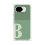 プレミアムスクエアケース［ オリジナル - initial two tone - B green ］
