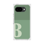 プレミアムスクエアケース［ オリジナル - initial two tone - B green ］