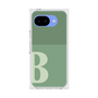 プレミアムスクエアケース［ オリジナル - initial two tone - B green ］