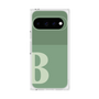 プレミアムスクエアケース［ オリジナル - initial two tone - B green ］