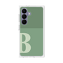 プレミアムスクエアケース［ オリジナル - initial two tone - B green ］