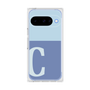 プレミアムスクエアケース［ オリジナル - initial two tone - C blue ］
