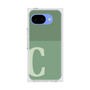 プレミアムスクエアケース［ オリジナル - initial two tone - C green ］