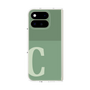 プレミアムスクエアケース［ オリジナル - initial two tone - C green ］