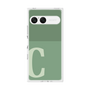 プレミアムスクエアケース［ オリジナル - initial two tone - C green ］