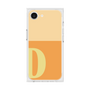 プレミアムスクエアケース［ オリジナル - initial two tone - D orange ］