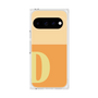 プレミアムスクエアケース［ オリジナル - initial two tone - D orange ］