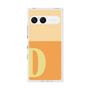 プレミアムスクエアケース［ オリジナル - initial two tone - D orange ］