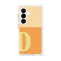 プレミアムスクエアケース［ オリジナル - initial two tone - D orange ］