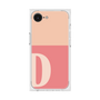プレミアムスクエアケース［ オリジナル - initial two tone - D pink ］