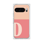 プレミアムスクエアケース［ オリジナル - initial two tone - D pink ］