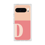 プレミアムスクエアケース［ オリジナル - initial two tone - D pink ］