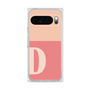 プレミアムスクエアケース［ オリジナル - initial two tone - D pink ］