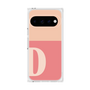 プレミアムスクエアケース［ オリジナル - initial two tone - D pink ］
