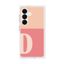 プレミアムスクエアケース［ オリジナル - initial two tone - D pink ］