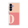 プレミアムスクエアケース［ オリジナル - initial two tone - D pink ］