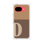 プレミアムスクエアケース［ オリジナル - initial two tone - D brown ］