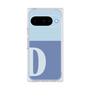 プレミアムスクエアケース［ オリジナル - initial two tone - D blue ］