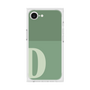 プレミアムスクエアケース［ オリジナル - initial two tone - D green ］