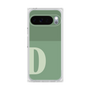 プレミアムスクエアケース［ オリジナル - initial two tone - D green ］