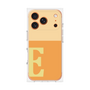 プレミアムスクエアケース［ オリジナル - initial two tone - E orange ］