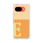 プレミアムスクエアケース［ オリジナル - initial two tone - E orange ］