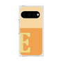 プレミアムスクエアケース［ オリジナル - initial two tone - E orange ］